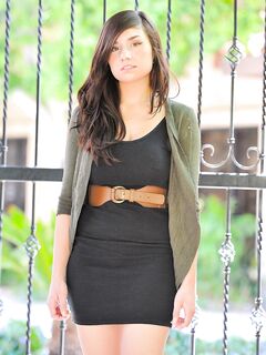 Lyanna FTV Cannot Keep Her Tight Snatch In Her Panties For Too Long And Has To Show It