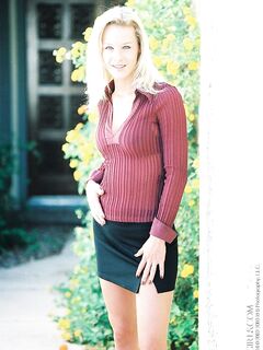 Sexy Blonde Carla Knavishly Looks Into The Cam When Sitting With Her Legs Open And Pressing Boobs. photos (Phoenix Ray)