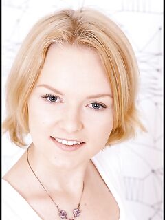 Playful Lussi Hurries Up To Show Pussy And Doesn???‚¬?„?t Fully Takes Off Her White Panties.