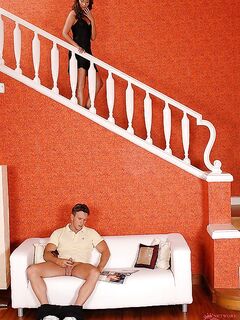 Talya Nubiles Gives A Close-up View Of Her Shaved Puffy Pussy After Cock Sucking photos (Lindsey Olsen)