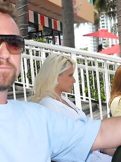 Charmane Star In Purple Lingerie And Stockings Satisfies Cock By Her Lips And In Her Pussy