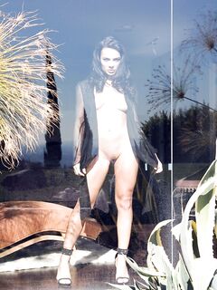 The Sun Shines Through And Plays Upon The Hot Body Of, Krista Ayne, Showing Big Tits And Beauty.