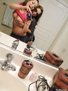 Latina Chick Rosalie Ruiz And Her Cum Loving Bisexual Friend Share A Cock At Home