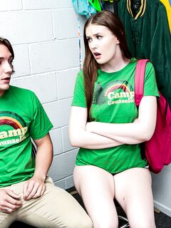 Long-haired Minx Athena Heart Gets Punished For Stealing