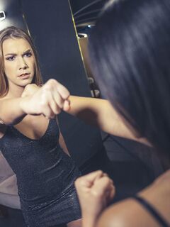 Alexis Crystal Shares Big Throbbing Cock With Her Asian Friend photos (Mai Thai)