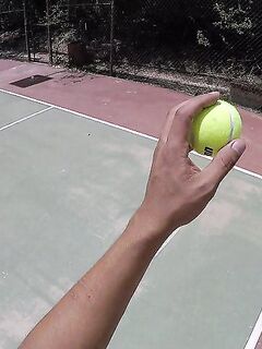 Tennis Training Gone Bad